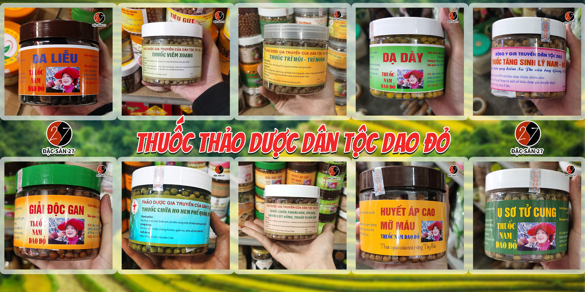 Thuốc thảo dược Dao đỏ